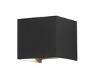 Applique Murale Design LED 6W IP54 Carré - Blanc Neutre 4000K - 5500K / Noir