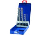 Coffret 7 forets béton SDS-plus X-TREME4 Ø5-12mm BOHRCRAFT HB 7-XT