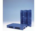 Palette plastique hygiénique 1200x800 mm - 3 semelles