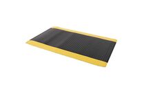 Notrax - Tapis anti-fatigue Cushion-Trax L150cm x l91cm - Usage intensif, antidérapant, antistatique, ergonomique, noir/jaune