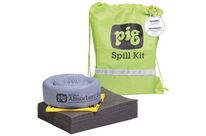 Pig - Kit absorbant universel 11 L - Sac compact portable - Éco-responsable