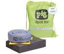 Pig - Kit absorbant universel 11 L - Sac compact portable - Éco-responsable