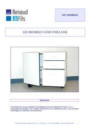 Mobilier de laboratoire sur mesure – Meubles sous paillasse, armoires et éléments muraux | RENAUD & Fils