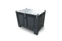 Caisse palette plastique recyclé verrouillable 1200 x 1000