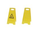 Panneau Signal Jaune Sols Glissants IMPRIME