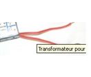 Transformateur pour ampoules à led 12 volts de 3 à 5 watts