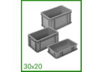 Bac intergerbable : Euronorm 300x200 standard