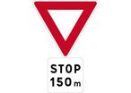 Panneau AB5 - signal avancé stop