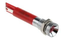 Indicateur LED à montage sur panneau 24 V c.c. Rouge | RS PRO