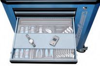 Plateau pour petites pièces pour servante d'atelier : 1500H 16