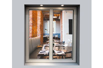 FENETRE ALU SATIN MOON® À OUVRANT CACHE