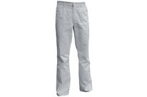 Pantalon élastique Poly Coton Blanc 