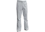Pantalon élastique Poly Coton Blanc 
