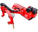 Broyeur d'accottement latéral avec déport hydraulique 145 cm - Inclinable à la verticale - Cardan et attelage trois points - Série moyenne Torros KPV145