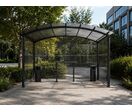 Abri fumeurs aluminium sur mesure | Ovalux