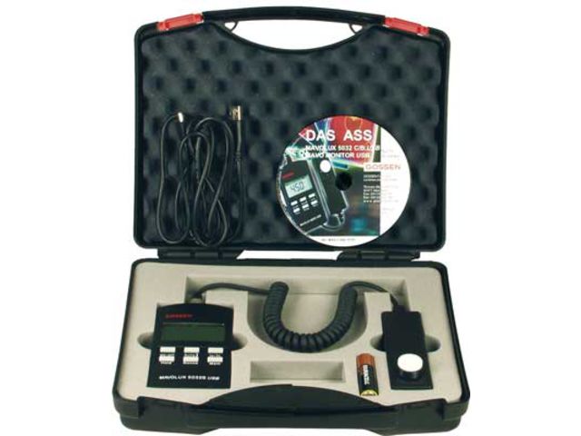 Luxmètre Gossen Metrawatt MAVOLUX 5032C USB