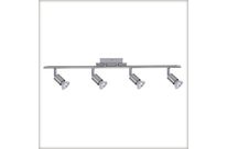 Arc 4x50W Georgia GU10 acier br