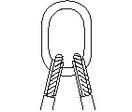 Elingue câble acier 2 brin
