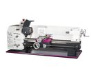 Tour à métaux d'établi hauteur des pointes 125 mm entre-pointes 550 mm alésage 26 mm 1,1 kW 230V vitesses variables Optiturn TU2506VB 230V