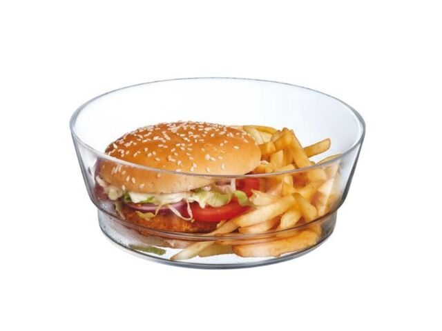 Saladier en verre SO URBAN 1350 ml (x12) Firplast
