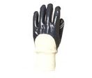 Gant nitrile bleu double enduction