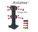 Poteau de balisage à 4 sangles AVIATOR 1 ou 2 niveaux