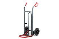 Diable manutention à bavette repliable