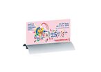 Porte-Visuel Alu-Sign A.5 Paysage sur socle Alu