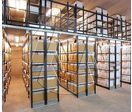 Plate-forme de stockage - Mezzanine sur rayonnages