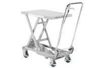 Fimm - Table élévatrice manuelle CU 100 kg Aluminium - Hauteur max 755 mm - Ergonomique et Robuste