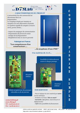 Comptage DIMAG multi-possibilités