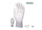 Gants nylon enduit polyuréthane blanc