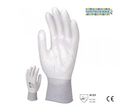 Gants nylon enduit polyuréthane blanc
