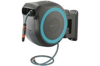 Gardena - Dévidoir Automatique Mural RollUp XL 35m - Tuyau PVC 13mm - Rangement Facile et Organisé