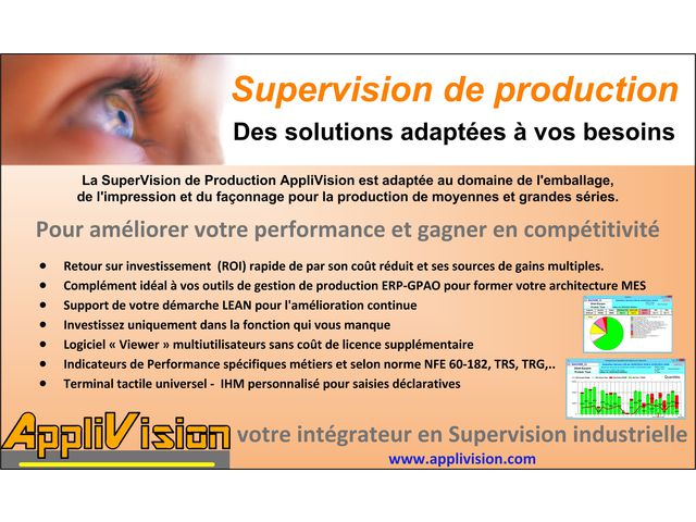 Logiciel de Supervision de Production