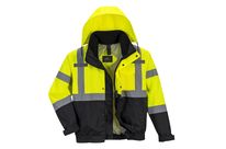 Blouson Haute Visibilité 3 en 1 Portwest Hi Vis Premium