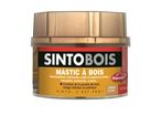 Mastic SINTOBOIS + Tube durcisseur SINTO - Chêne Clair - Boite 500 ml -33751
