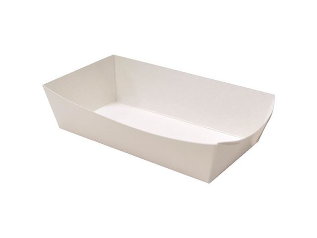 Barquette à frites carton kraft 140mm x 70mm x 30mm (x500) Firplast