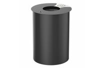 Poubelle à poser ou fixer avec écrase-mégots