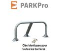 Barrière de Parking Galvanisée PARKPro à Cylindre Européen