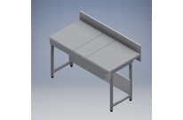 Paillasse grès P. 750 mm utile | R-T2-GR8-15 