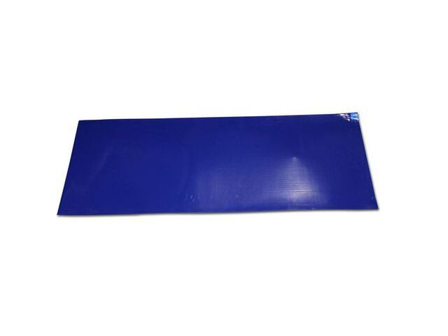 Ergomat - Tapis d'entrée désinfectant - 30 feuilles bleues pelables - 46x114cm - Usage modéré