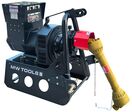 Groupe électrogène agricole 30 kW (37,5 kVA) pour tracteur dès 30 ch - 230 V et 400 V - Régulateur AVR - Cardan et attelage trois points MW Tools PTG300