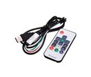 Contrôleur &amp; Télécommande pour ruban Digital 5V RGB
