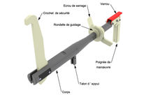 Accessoire pour plat-forme de travail : Attache volante AVRI 