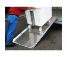 Rampes de chargement alu pour roulettes et pneumatique type AWR