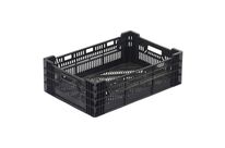 Bacs perforés gerbables 600 x 400 x 190 mm EURO-NORM Horticulture 