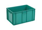 Manutan Expert - Bac norme Europe 60 L Vert - 600x400x320 mm - 97% Recyclé - Empilable
