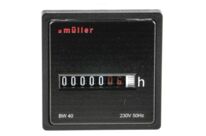 Compteur horaire analogique 5 digits | BW40 Muller