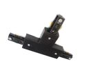 Connecteur T Rail Monophasé - Noir